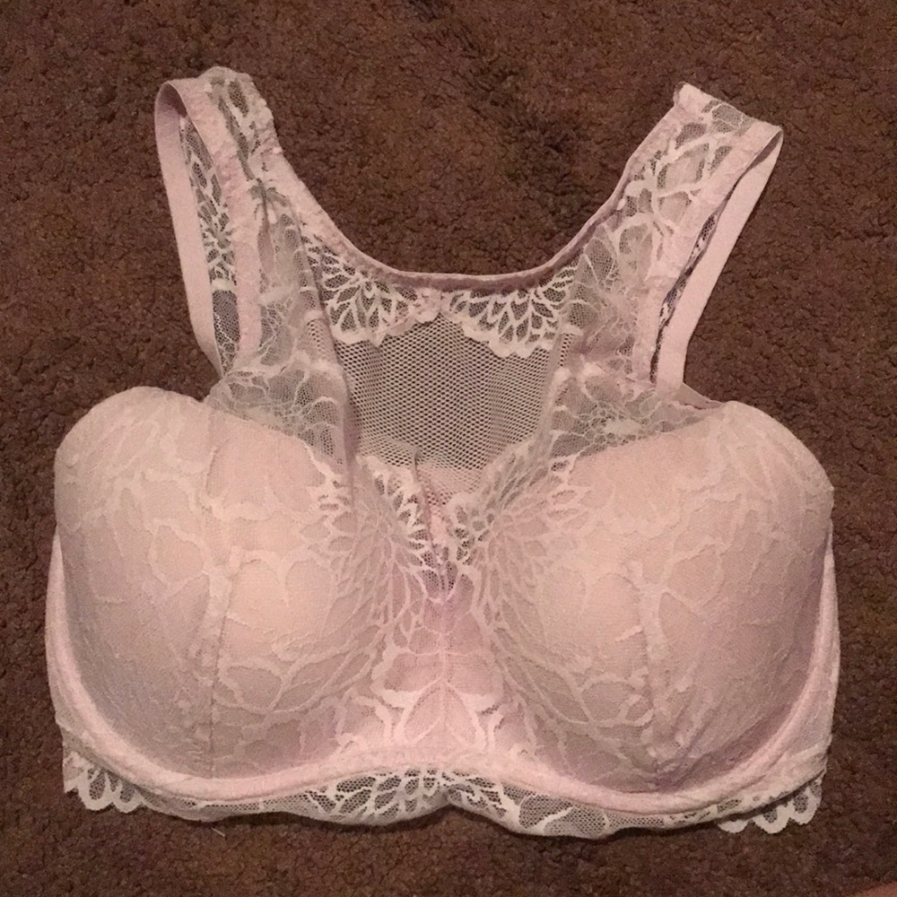 VS Pink lace bra push up !